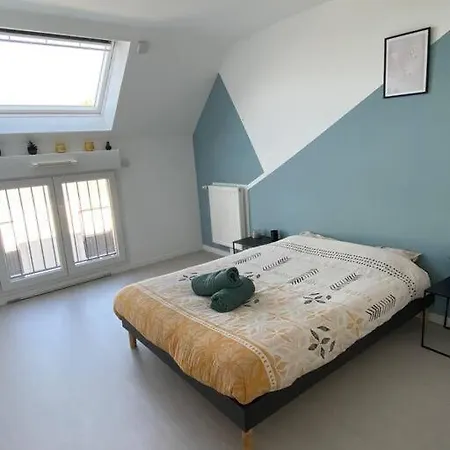 Duplex A 15min De Paris Apartman